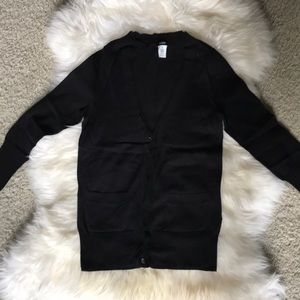 J Crew black cardigan